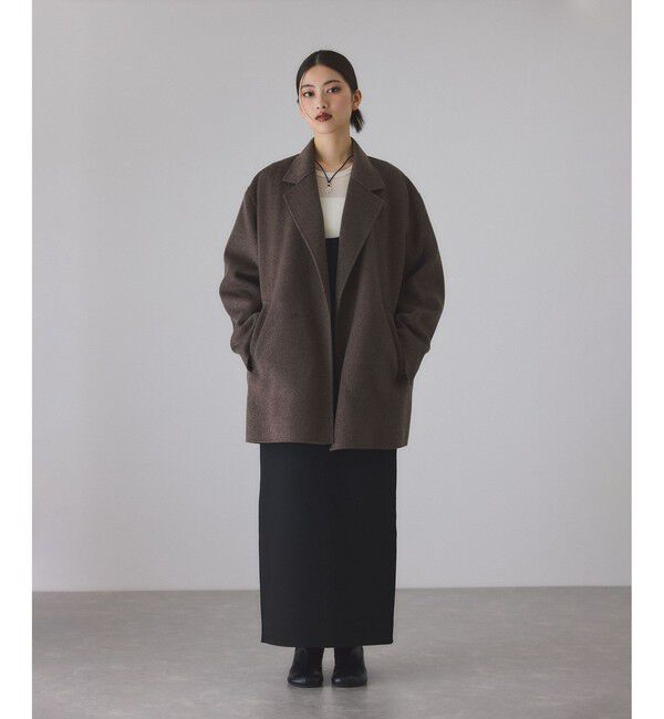 ADAM ET ROPE'「フォルムカーディガンセットワンピース」|ワンピース|