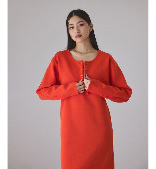 ADAM ET ROPE'「フォルムカーディガンセットワンピース」|ワンピース|