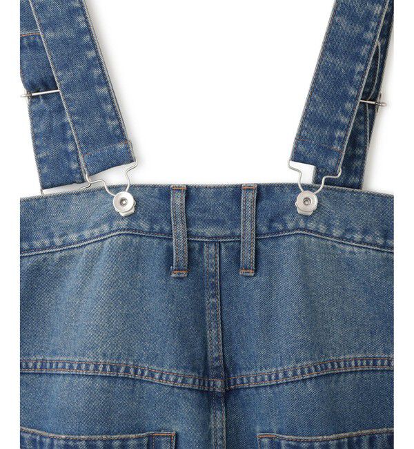 ADAM ET ROPE'「【サステナブル】2WAYデニムサロペット」|オールインワン|