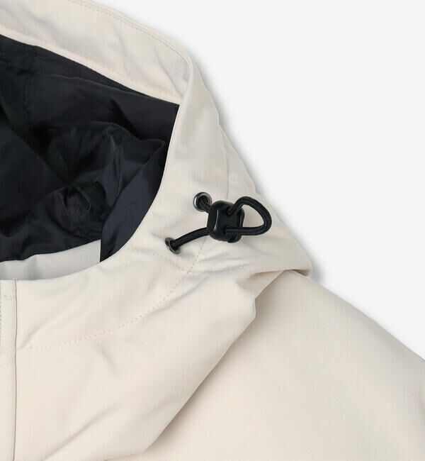 DANTON「DANTON | ポリエステルタッサー ダウンフードジャケット WOMEN」|ダウン|