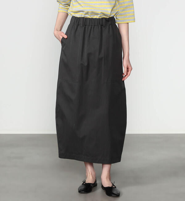  「nicholson & nicholson | チノ ロングスカート WOMEN」|スカート|