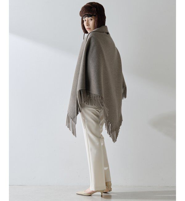  「【Christian AKS】Wool Fringe Stole」|マフラー|