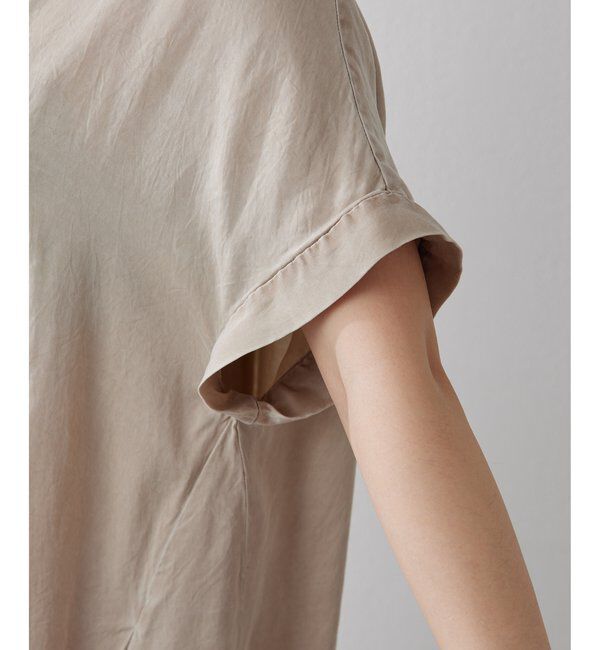 Drawing Numbers「【Drawing Numbers】ピグメントキュプラシャツワンピース」|ワンピース|