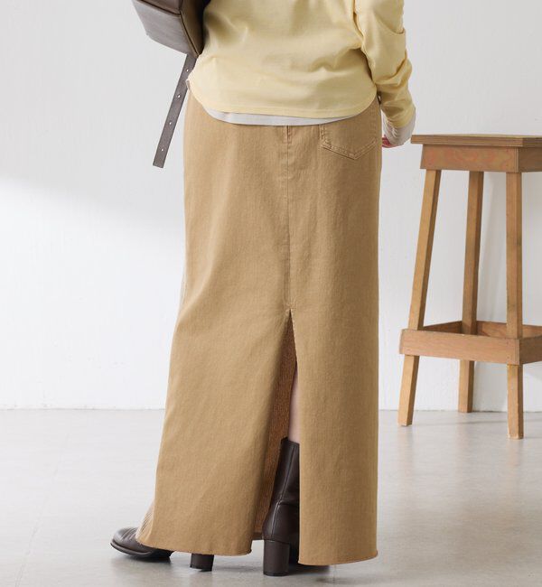  「Q.anos 2フェイスデニムスカート」|スカート|