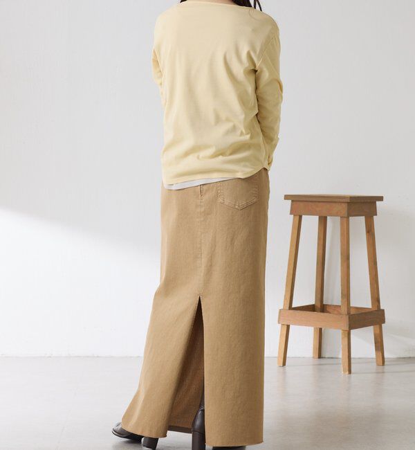  「Q.anos 2フェイスデニムスカート」|スカート|