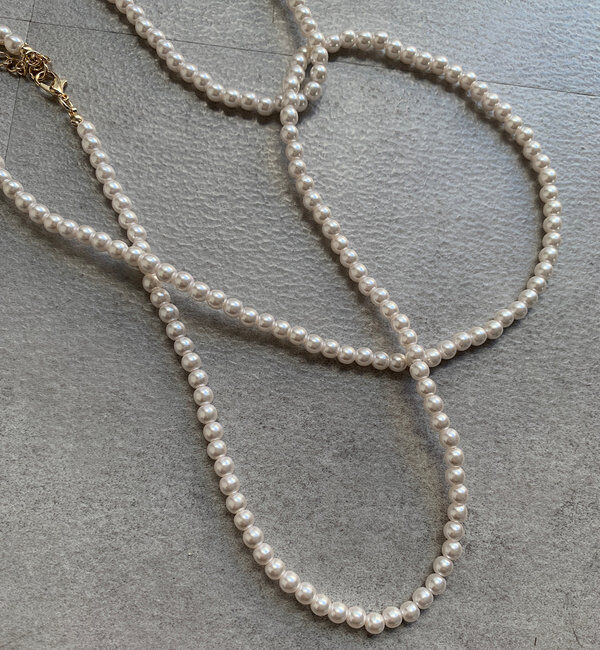  「パールロングネックレス」|ネックレス|