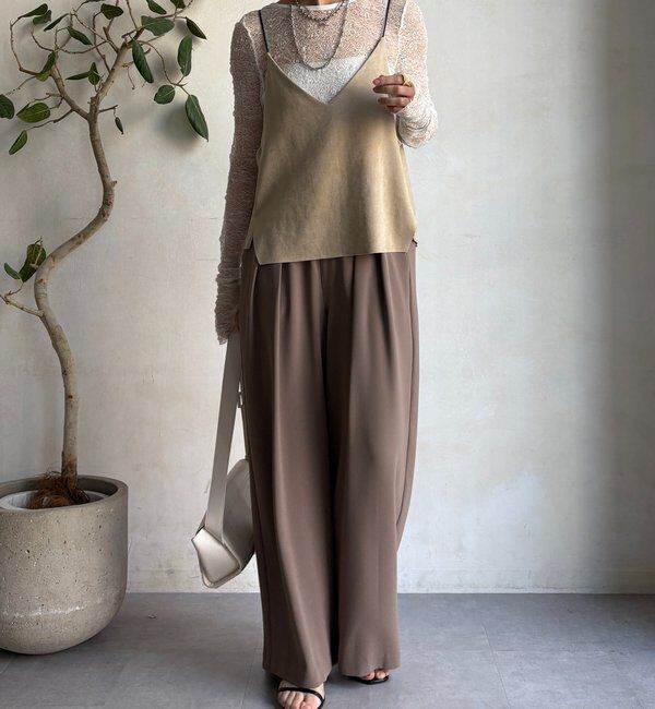  「スウェードビスチェ」|シャツ・ブラウス|