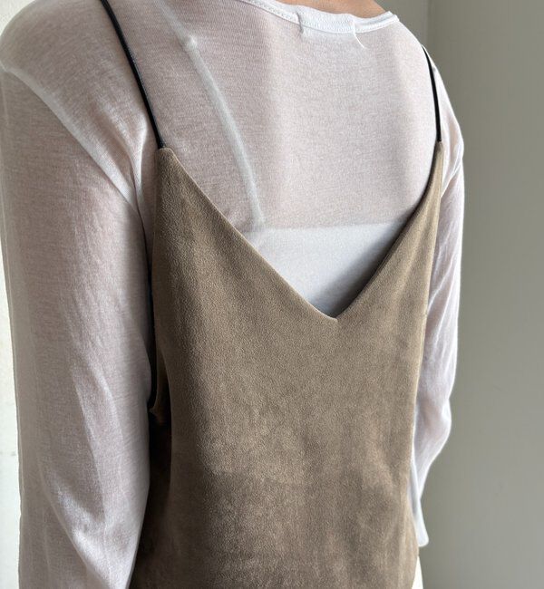  「スウェードビスチェ」|シャツ・ブラウス|