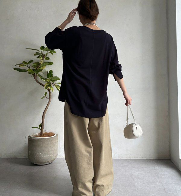  「カットジョーゼットLODEVEロゴTEEブラウス」|シャツ・ブラウス|