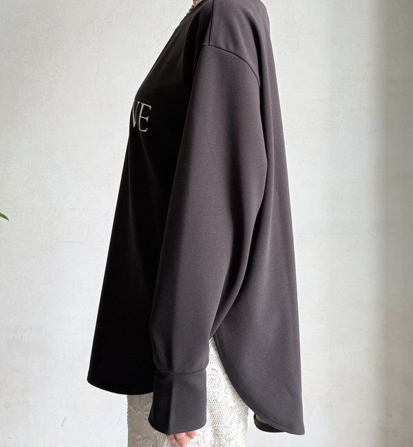  「カットジョーゼットLODEVEロゴTEEブラウス」|シャツ・ブラウス|