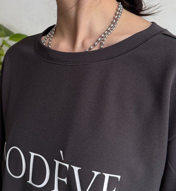  「カットジョーゼットLODEVEロゴTEEブラウス」|シャツ・ブラウス|