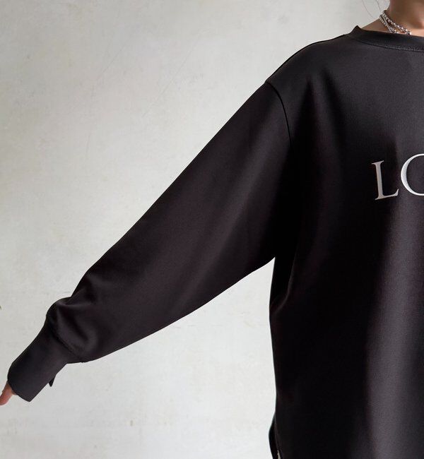  「カットジョーゼットLODEVEロゴTEEブラウス」|シャツ・ブラウス|