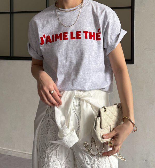  「JAIMELETHEフロッキーロゴTEE」|Tシャツ・カットソー|