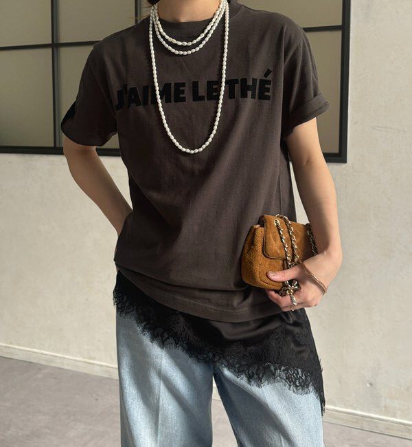  「JAIMELETHEフロッキーロゴTEE」|Tシャツ・カットソー|