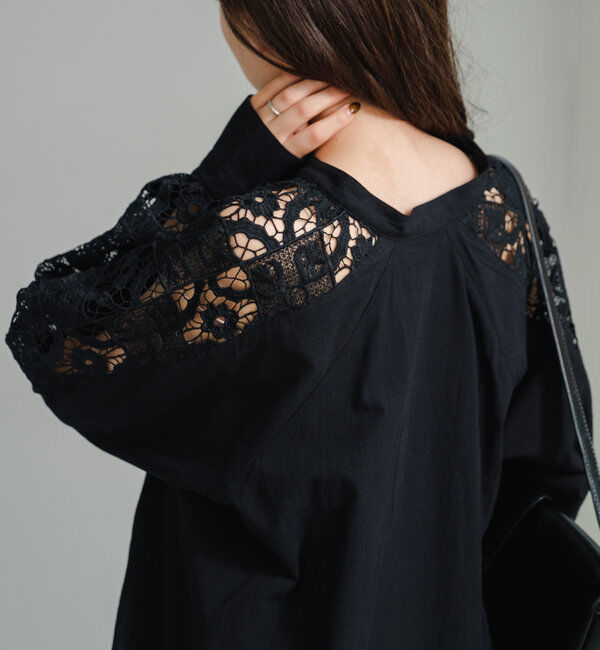  「袖レースチュニック」|チュニック|