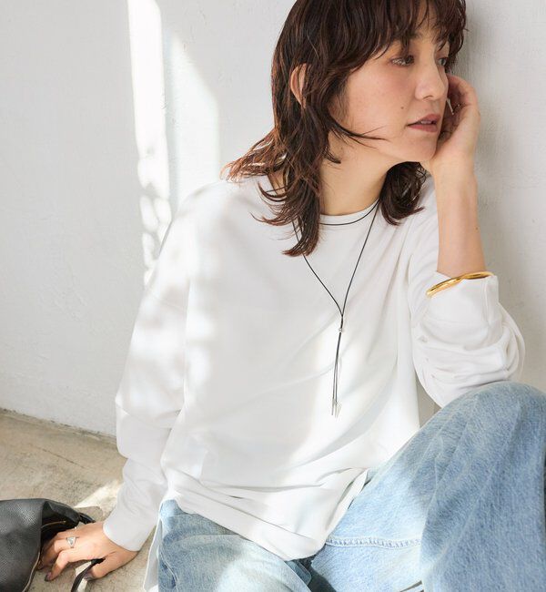  「カットジョーゼットライトプルオーバー」|Tシャツ・カットソー|