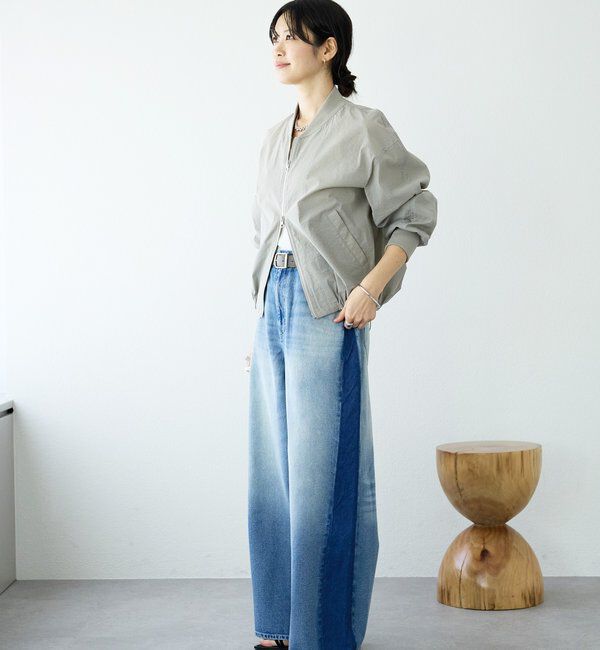  「予約【軽量/接触冷感/撥水性】ライトMA-1」|ブルゾン・スタジャン|