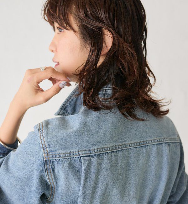  「よっし～&times;A・MONN/デニムシャツマルチワンピース」|ワンピース|