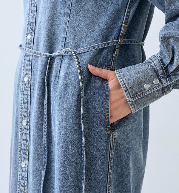  「よっし～&times;A・MONN/デニムシャツマルチワンピース」|ワンピース|