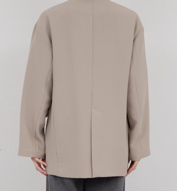  「ジャージーノーカラージャケット」|その他|