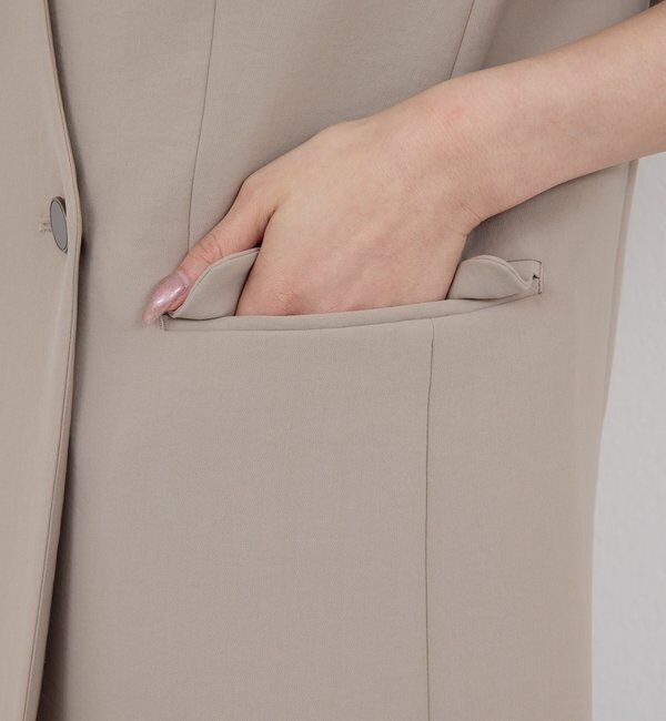  「ジャージーノーカラージャケット」|その他|