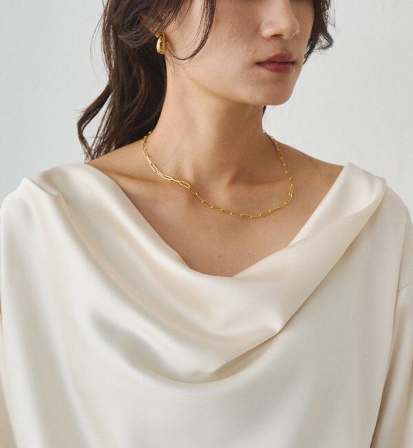  「ドレープブラウス」|シャツ・ブラウス|