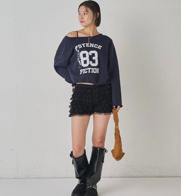  「エリオットナンバリングワンショルダースウェット」|Tシャツ・カットソー|