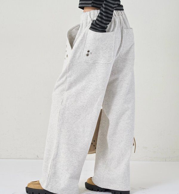  「アイレットスウェットパンツ」|チノ|