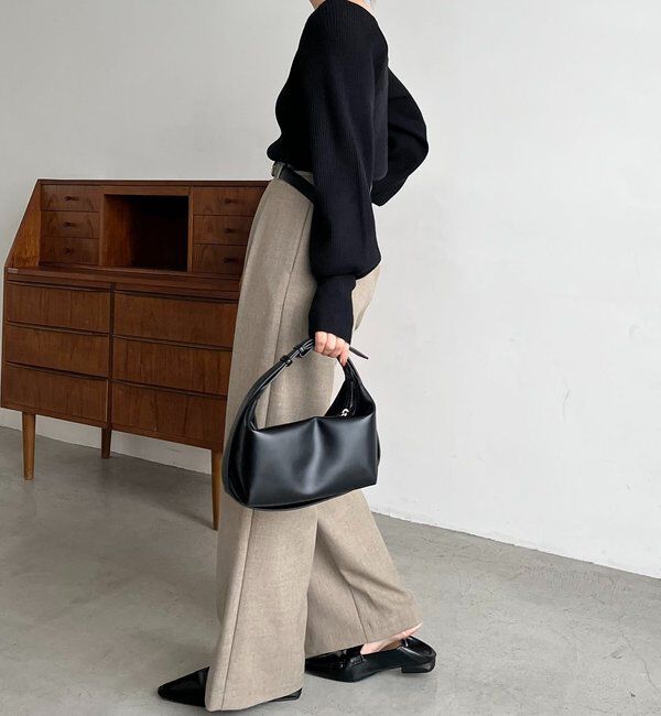  「スクエアパフニット」|ニット・セーター|