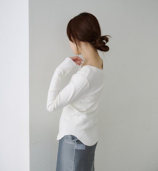  「ベアテレコロングスリーブカットソー」|Tシャツ・カットソー|