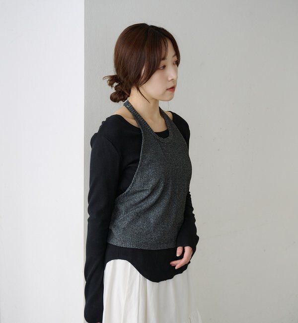  「ベアテレコロングスリーブカットソー」|Tシャツ・カットソー|