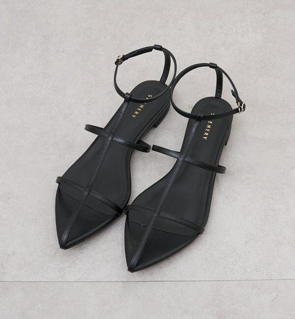  「ポインテッドサンダル」|サンダル|