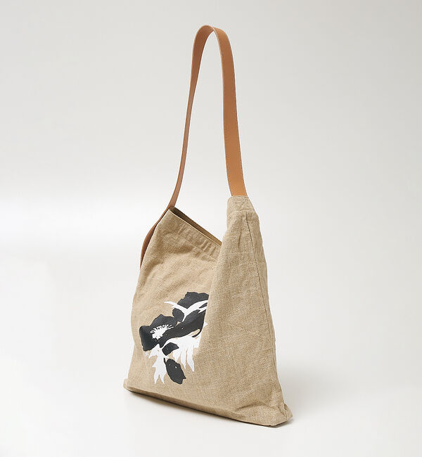 collex「ボタニカルプリントリネントートバッグ」|ショルダー・メッセンジャー|