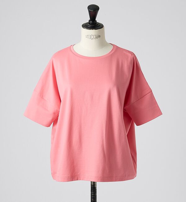collex「【接触冷感・UVカット】コンパクトクールTシャツ【予約】」|Tシャツ・カットソー|ピンク