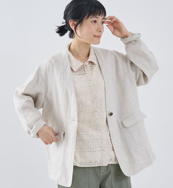 collex「総レースブラウス」|シャツ・ブラウス|