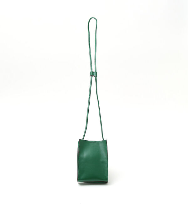 ABAHOUSE「【AH ABAHOUSE】エコレザー スクエア ミニショルダー バッグ / ポシ」|ショルダー・メッセンジャー|