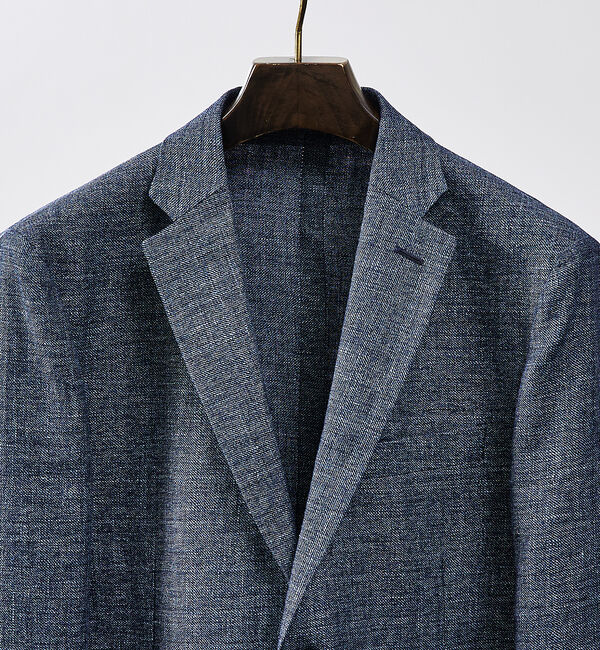 ABAHOUSE「【REDA】ウール&times;リネン メッシュジャケット」|テーラードジャケット|