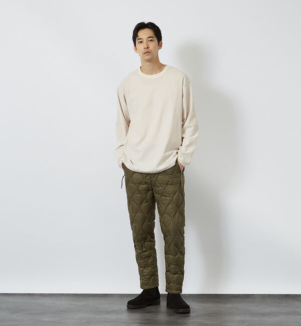 ABAHOUSE「【TAION/タイオン】ミリタリー ナロー ダウンパンツ/ソフトシェル/UNIS」|その他|