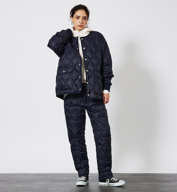 ABAHOUSE「【TAION/タイオン】ミリタリー ナロー ダウンパンツ/ソフトシェル/UNIS」|その他|