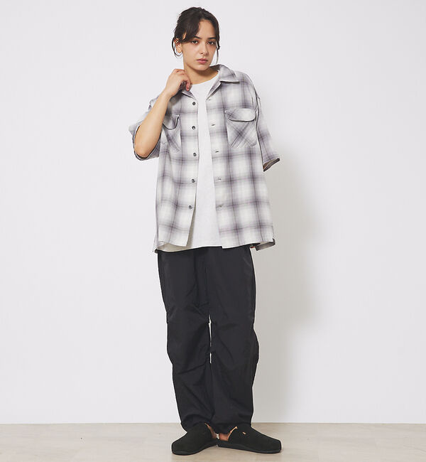 ABAHOUSE「【PENDLETON/ペンドルトン】Open Collar Shirt/ボードシ」|シャツ・ブラウス|