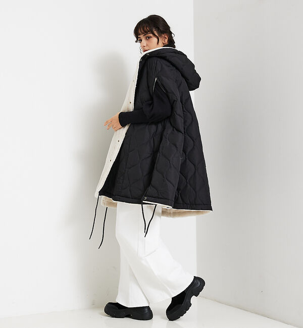 ABAHOUSE「【WEB限定】TAION  MILITARY RIVERSIBLE   DOWN」|ダウン|
