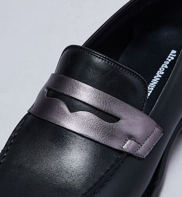 alfredoBANNISTER「グットイヤーウェルト製法 クラシック コインローファー」|ローファー|