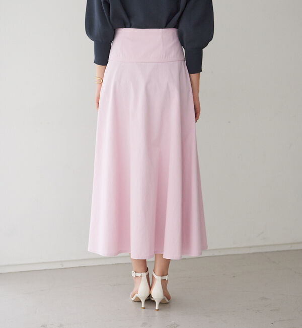 Rouge vif「コットンツィストドライフレアスカート」|スカート|
