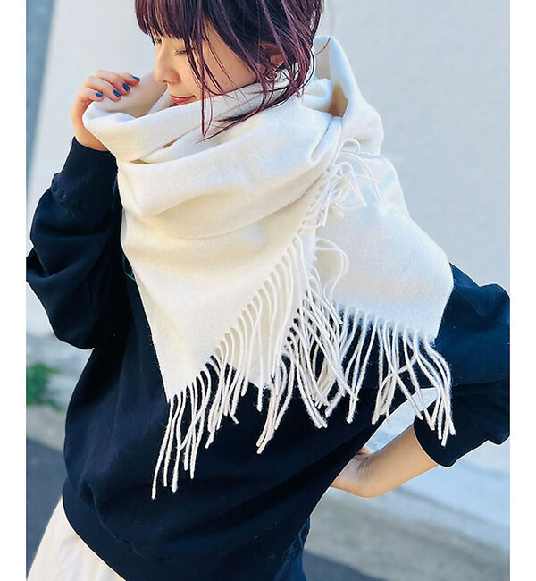 Rouge vif「【TWEEDMILL/ツイードミル】ウールストール」|マフラー|