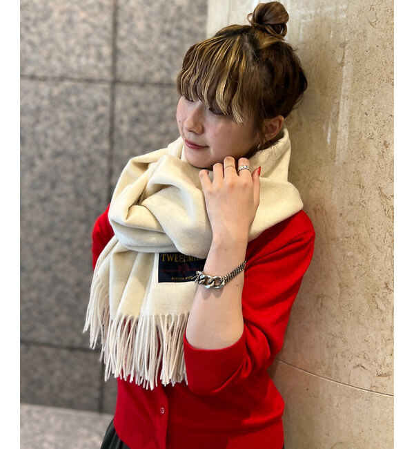 Rouge vif「【TWEEDMILL/ツイードミル】ウールストール」|マフラー|