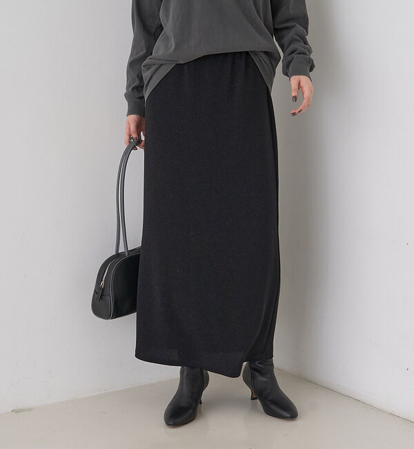 Rouge vif「ラメグリッタージャージナロースカート」|スカート|