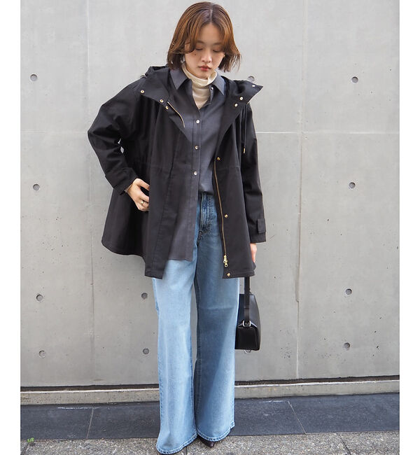 qualite「【春の定番アイテム！】ダブルドロストマウンテンパーカ」|パーカー|