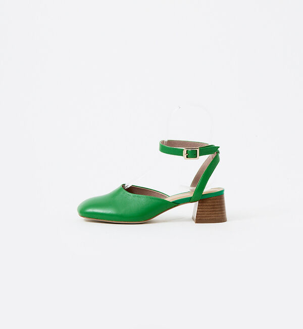 AU BANNISTER「オブリークトゥストラップヒールサンダル」|サンダル|