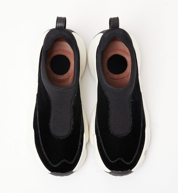 AU BANNISTER「【40周年】アゲハラベルベット ハンズフリースニーカー」|スニーカー|