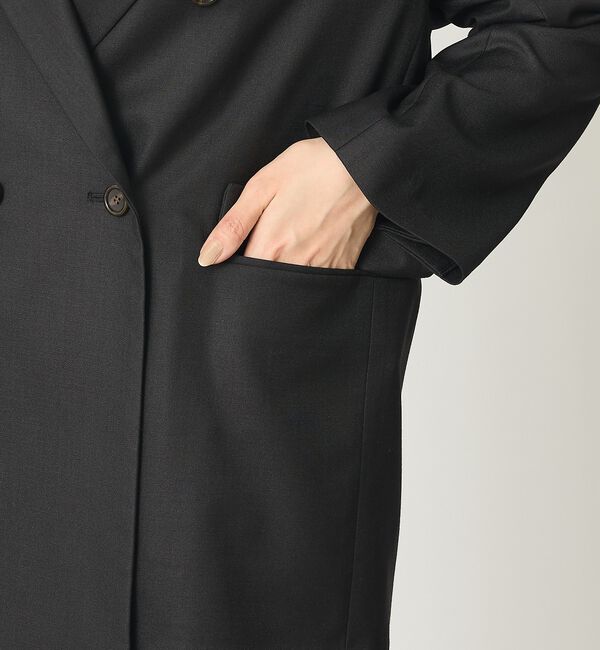 abahouse mavie「【セットアップ対応】ライトメランジダブルジャケット/長袖/シーズンレス」|その他|